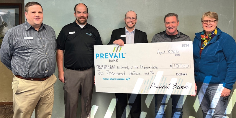 Prevail Bank Donates $37,000 to Local Community Initiatives