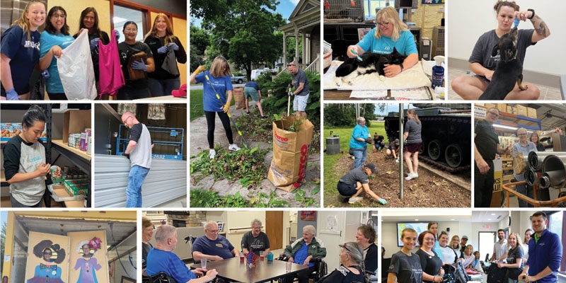 Prevail Bank Volunteers on Juneteenth