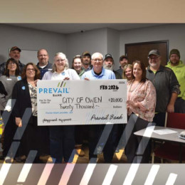 Prevail Bank Awards $109,945 in Charitable Contributions to 25 Wisconsin Community Organizations