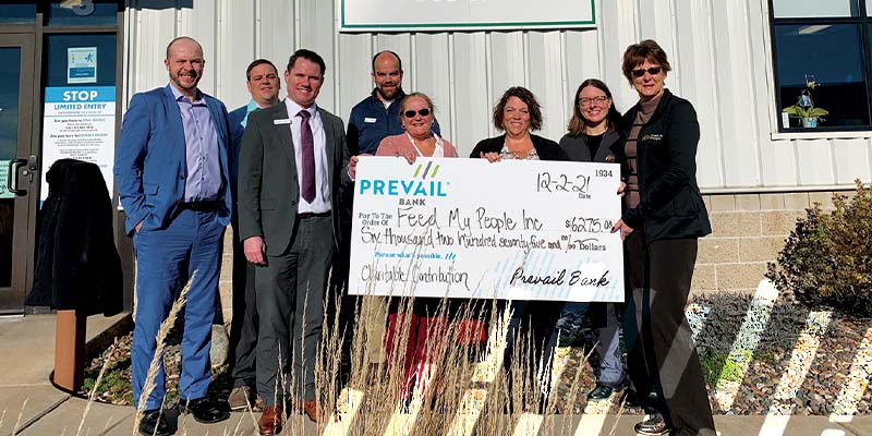 Prevail Bank Donates $39,005 to Many Initiatives in Local Communities