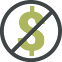 No Minimum Balance Fees Icon